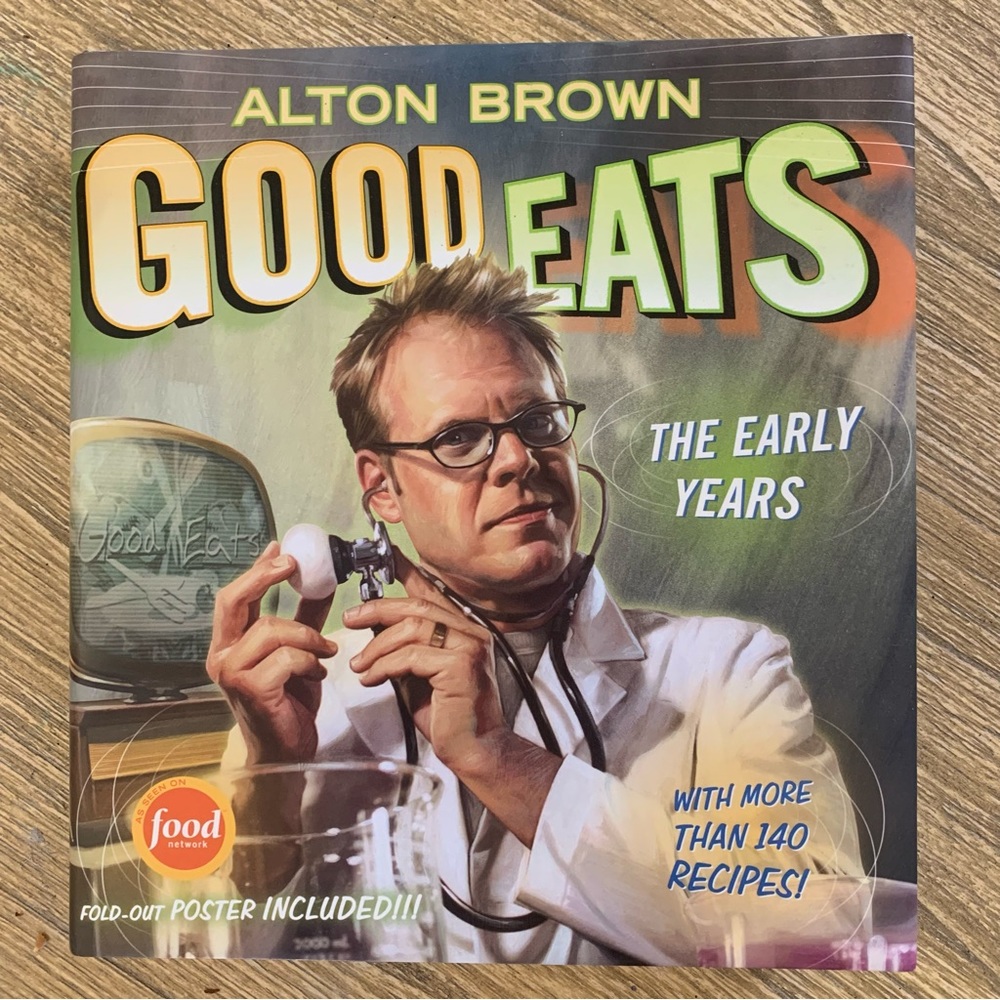 NWT Alton Brown Good Eats Cookbook